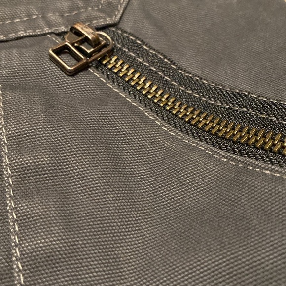 KUHL 'The Law' Vintage Patinadye Full Style Canvas Pants Carbon W34 x L34 TALL - Picture 7 of 12